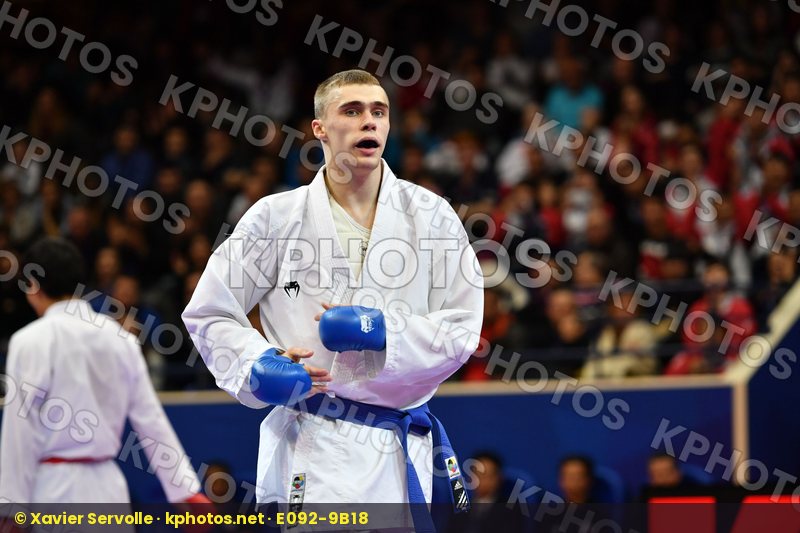 Araga Ryutaro Granovesov Ilya Japan Male kumite -84 kg Russian f