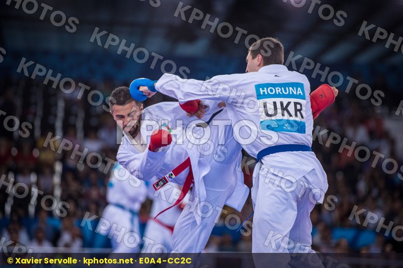 -84 kg Azerbaijan day2 Horuna Yaroslav kumite Mamayev Aykhan qua
