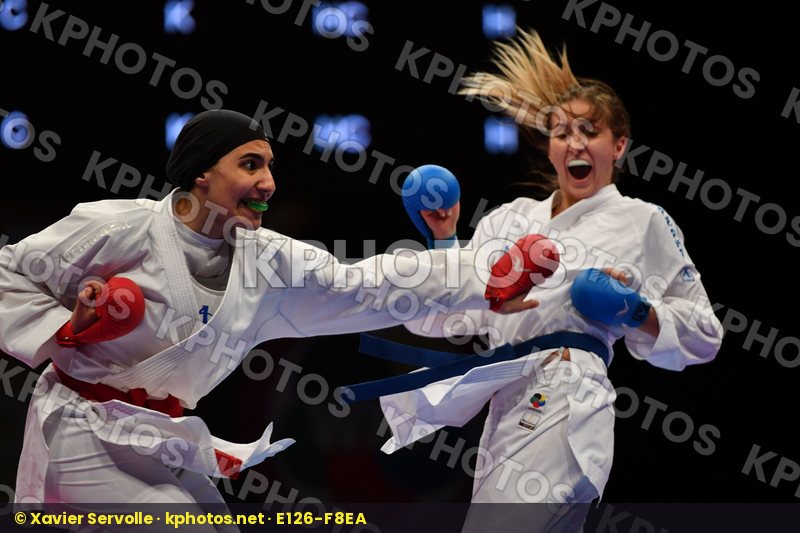 Egypt Female kumite -68 kg France Mohamed Nada Zaretska Iryna