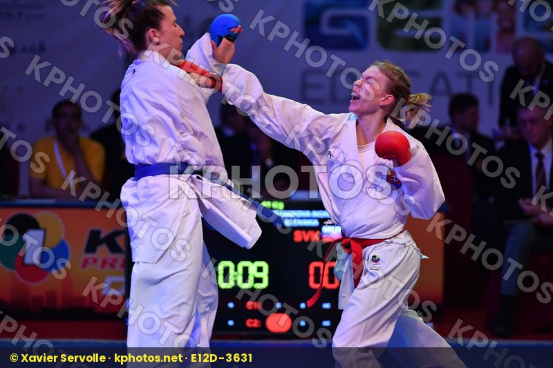 Croatia Female kumite -61 kg Lenard Ana Slovakia Suchankova Ingr
