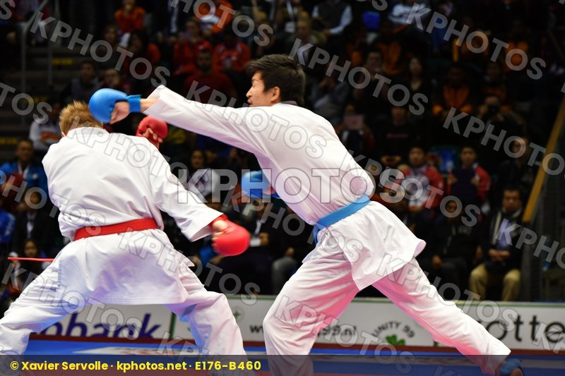 Araga Ryutaro Japan Male kumite -84 kg Netherlands Smaal Rene