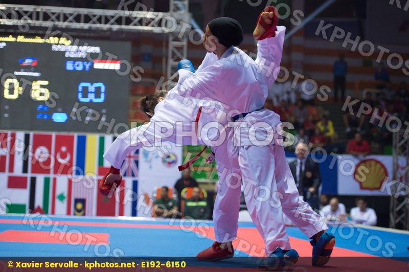-50 kg Egypt final kumite Ozcelik Serap Rashed Areeg Turkey