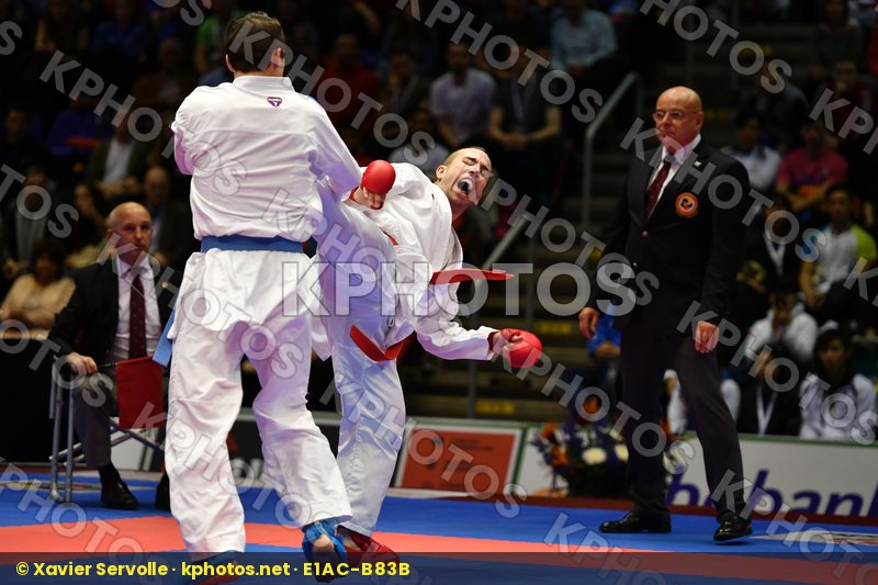 Costa Logan France Male kumite -75 kg Scott Thomas United states