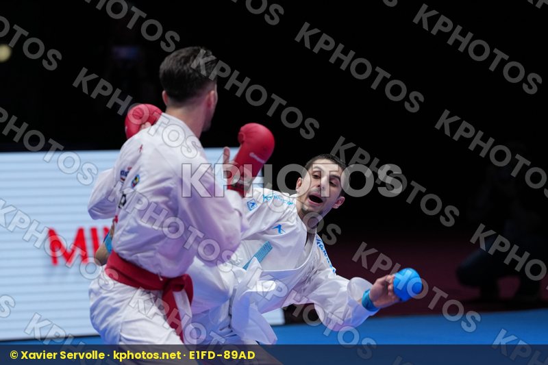 OZER OMER_ABDURRAHIM (TURKIYE) vs OGANNISIAN IURIK (EKF-1) in Male Kumite -67 Kg - Final Bout