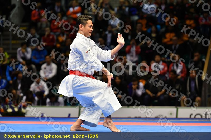 Japan Male kata Shimbaba Issei Suparinpai