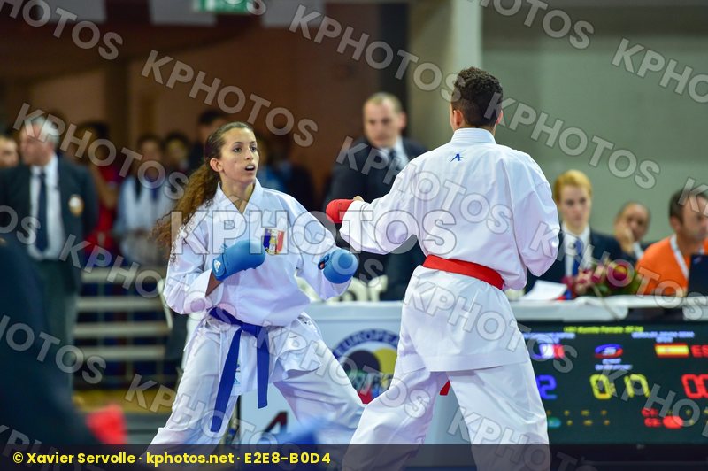 -50 Kg Bouderbane Sophia Female France Kumite Morales Ozuna Gema