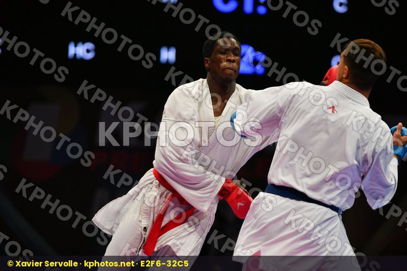 Diop Ablaye France Male kumite 84+ kg Morocco Ouchen Achraf