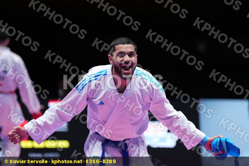 KVESIC ANDJELO (CROATIA) vs FILALI MEHDI (FRANCE) in Male Kumite 84+ Kg - Final Bout