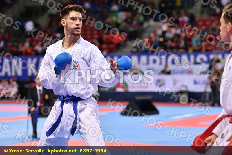 Harspataki Gabor Hungary Italy Martina Michele U21 kumite male -