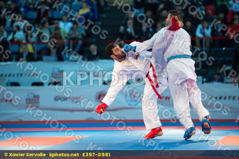 -84 kg Aktas Ugur bronze match Greece kumite male Turkey Tzanos