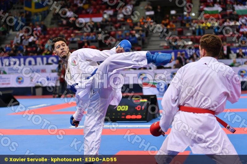 Harspataki Gabor Hungary Italy Martina Michele U21 kumite male -