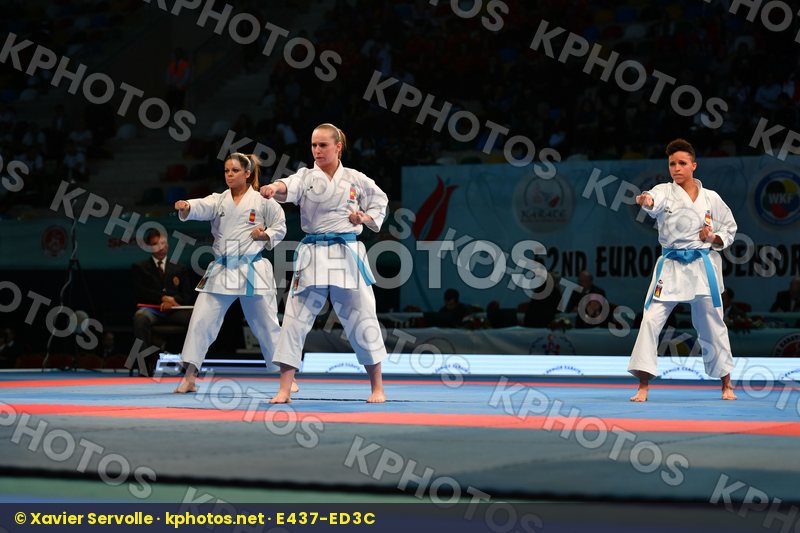 Female team kata Paiku Spain Spain Spain