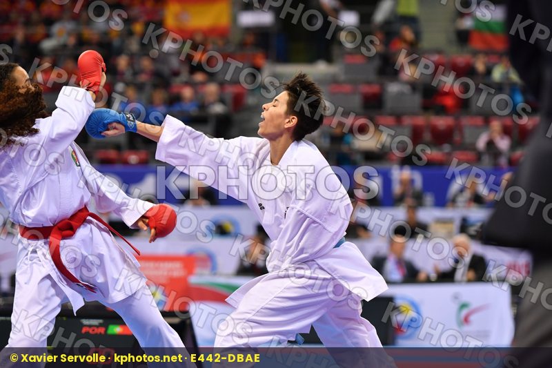 Caceres quinonero Marina Junior kumite female -59 kg Lelis Maria