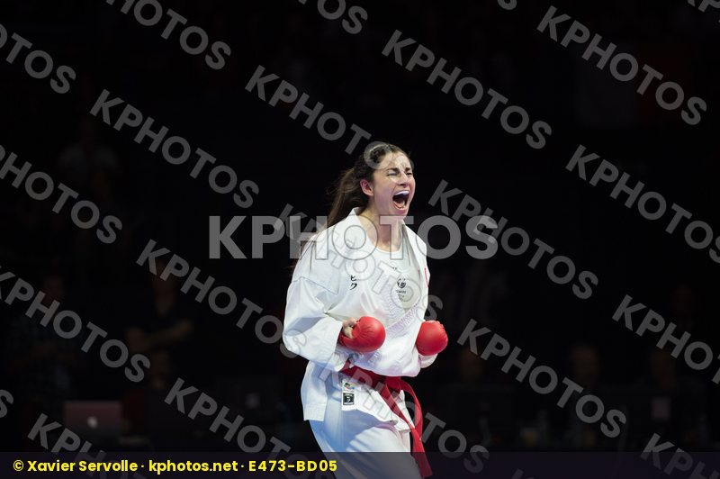Austria Buchinger Alisa Female Kumite -68 Kg final Quirici Elena