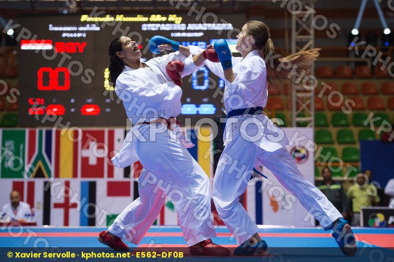68+ kg Egypt final Hussam Sohila kumite Stepashko Anastasiya Ukr