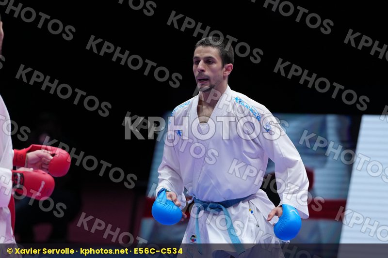 OZER OMER_ABDURRAHIM (TURKIYE) vs OGANNISIAN IURIK (EKF-1) in Male Kumite -67 Kg - Final Bout
