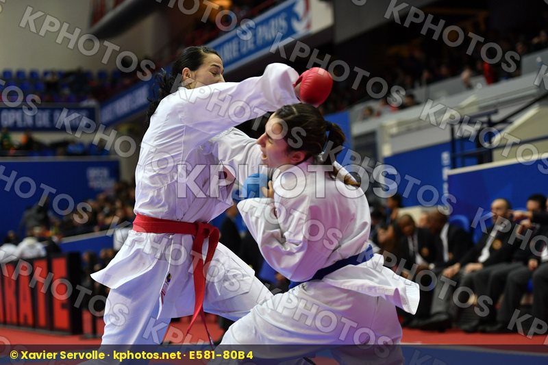 Female kumite -68 kg Montenegro Quirici Elena Rakovic Marina Swi