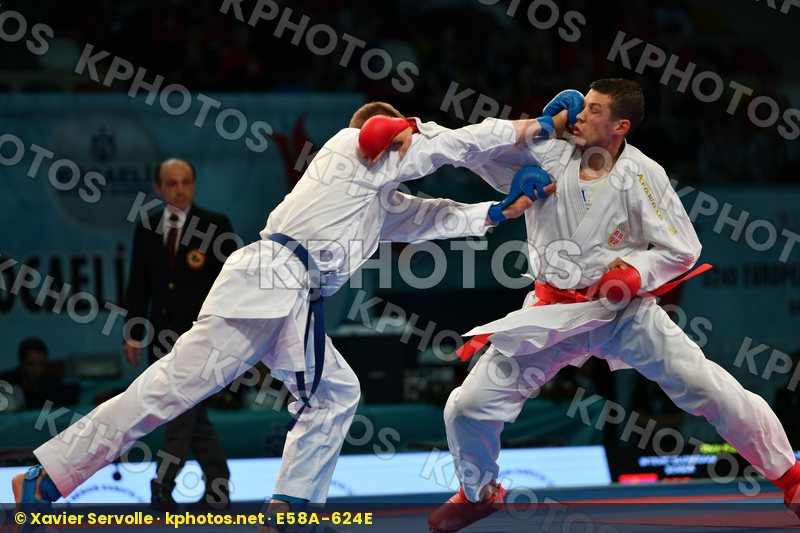 Bitevic Slobodan Hungary Male kumite 84+ kg Molnar Daniel Serbia