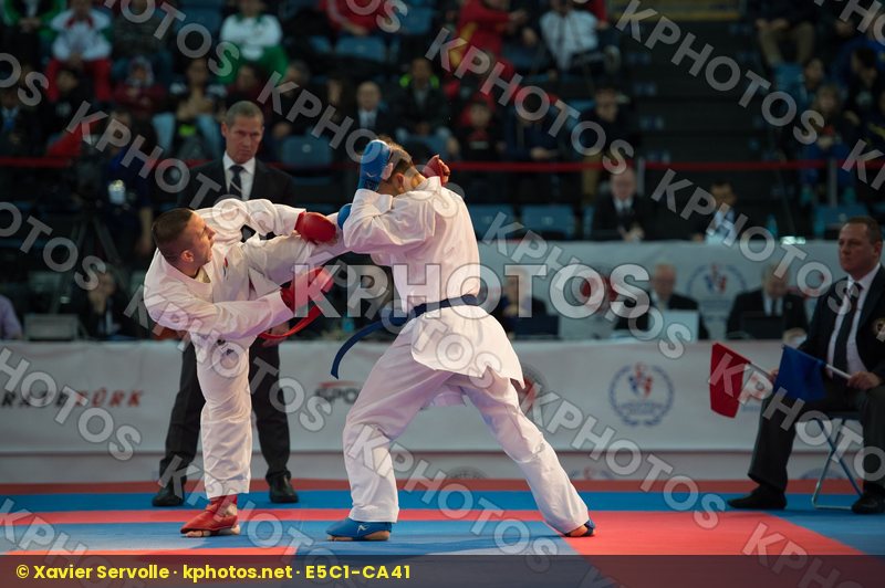 -75 kg bronze match Da Costa Logan finals France kumite Latvia m