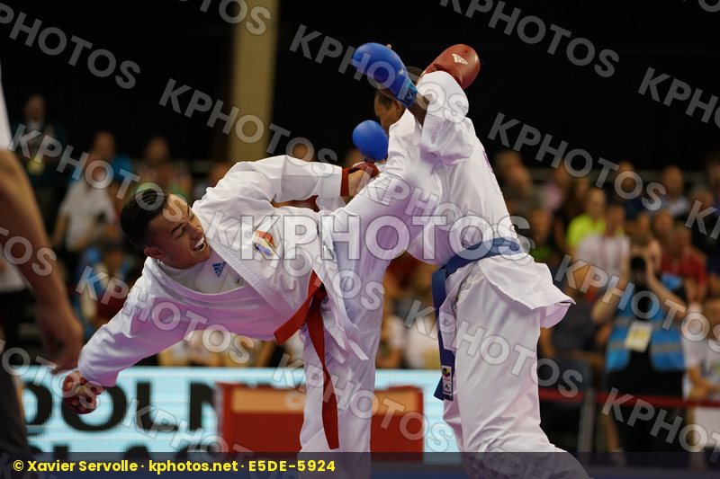 Dacosta Steven Dominican republic Ferreras Deivis France Male Kumite -67kg