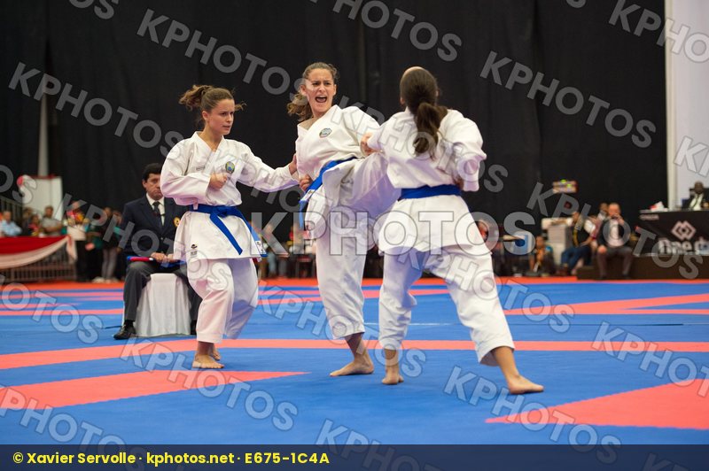 Arawaza cadet female Fyr Of Macedonia Junior Kata team