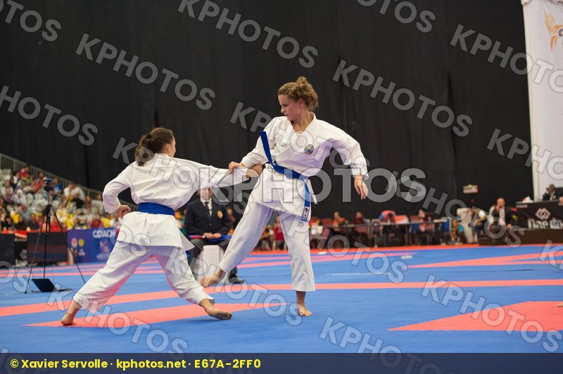 Arawaza cadet female Fyr Of Macedonia Junior Kata team