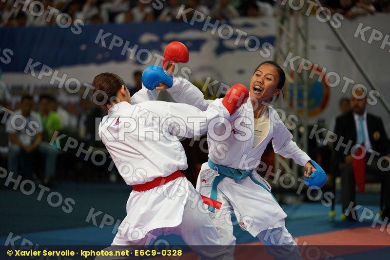 Female kumite -50 kg Indonesia Japan Srunita Sari sukatendel Tad
