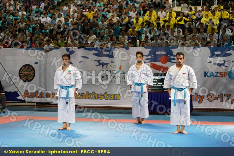 Iran  islamic republic of Male Team kata