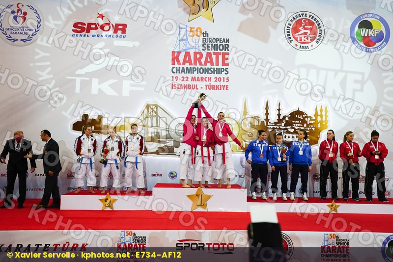 Azerbaijan France kumite male Netherlands podiums team Turkey