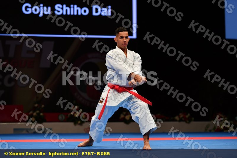 Gankaku Male kata Morocco Sedraoui Mohammed