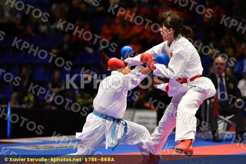 Bruna Gabriela Chile China Female kumite -50 kg Li Ranran