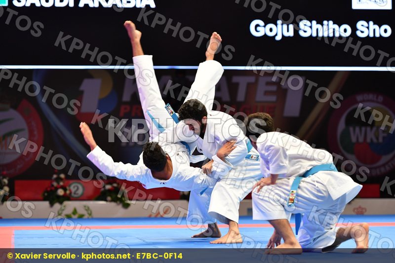 Goju shiho sho Male team kata Saudi arabia