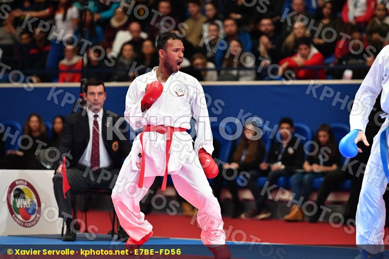 Kazakhstan Madera Andres Male kumite -67 kg Sagandykov Rinat Ven