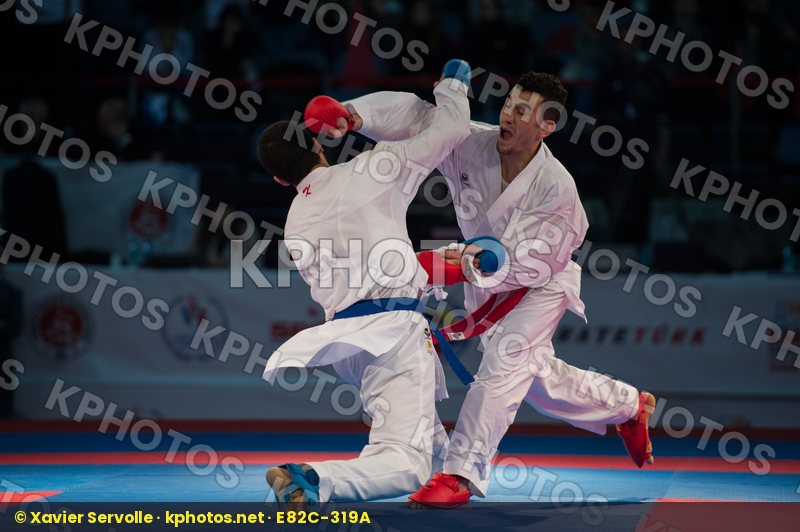 -67 kg Aliyev Niyazi finals kumite Turkey Uygur Burak