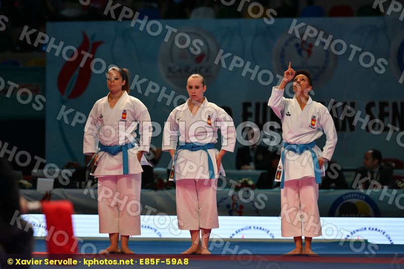 Female team kata Paiku Spain Spain Spain