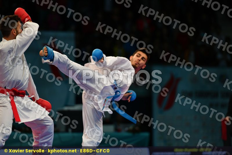Crescenzo Angelo Italy Male kumite -60 kg Samdan Eray Turkey