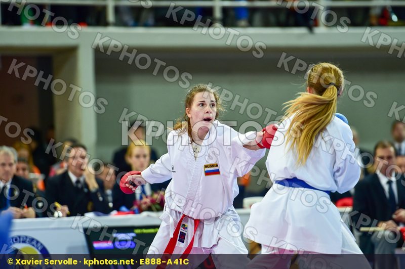 -55 Kg Female Goginova Liudmila Kumite Russian Federation Tokaid