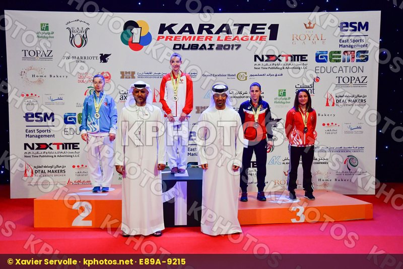 Austria Bas Sevil Female kumite -50 kg Milivojcevic Jelena Ozcel