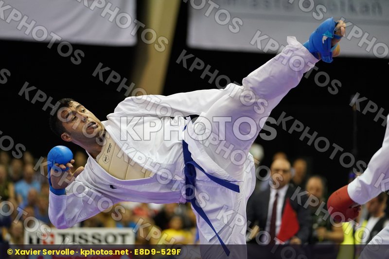 Ganjzadeh Sajad Gold match Iran Islamic Republic of Japan Kagawa Hideyoshi Male Kumite +84kg