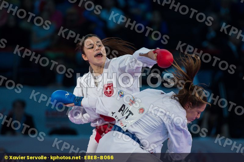 -68 kg Austria Buchinger Alisa finals kumite Quirici Elena Switz