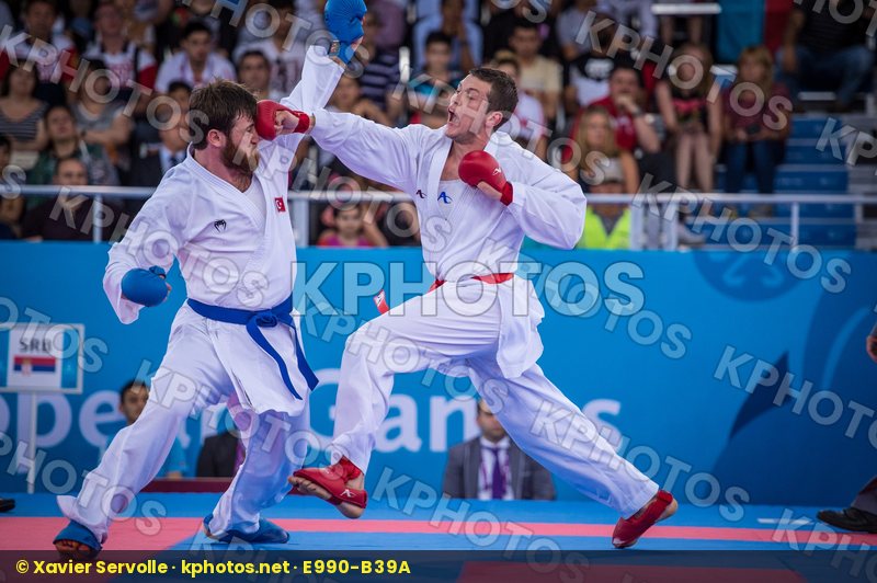 +68 kg +84 kg Bitevic Slobodan day2 Erkan Enes kumite qualificat