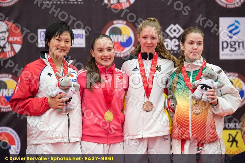 54+ kg Aliakseyeva Maryia Belarus cadet Germany Japan kumite Saw