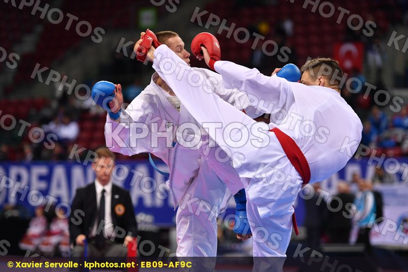 Drozd Pavel Gyurik Adi Junior kumite male -76 kg Russian federat
