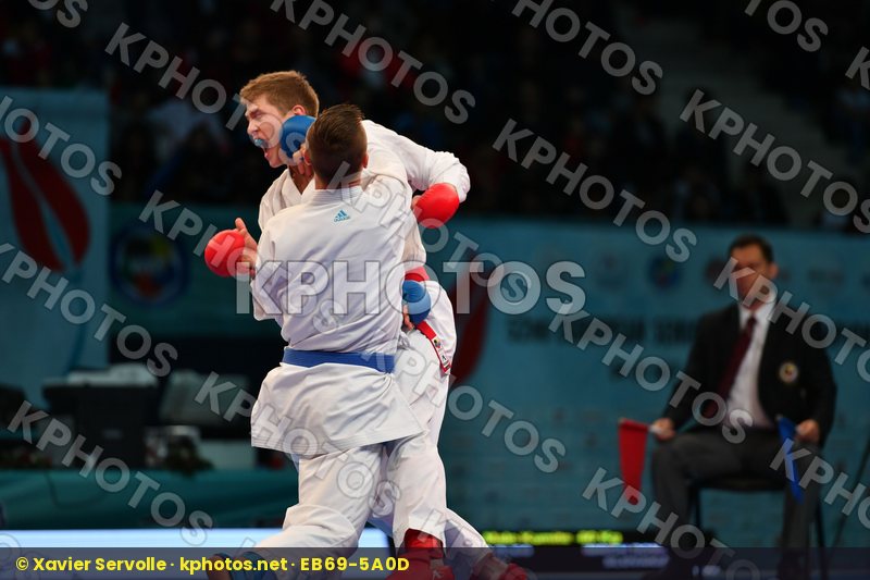 Filipovych Oleg Imrich Dominik Male kumite -60 kg Slovakia Ukrai