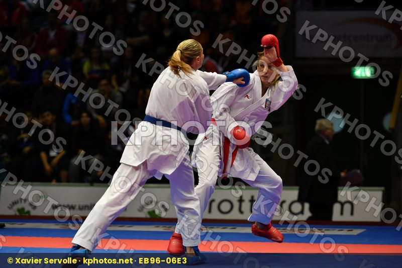 Austria Buchinger Alisa Female kumite -68 kg France Zaretska Iry
