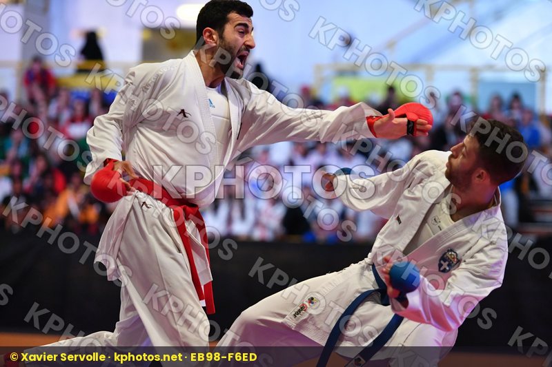 Aktas Ugur Greece Male kumite -84 kg Turkey Tzanos Georgios
