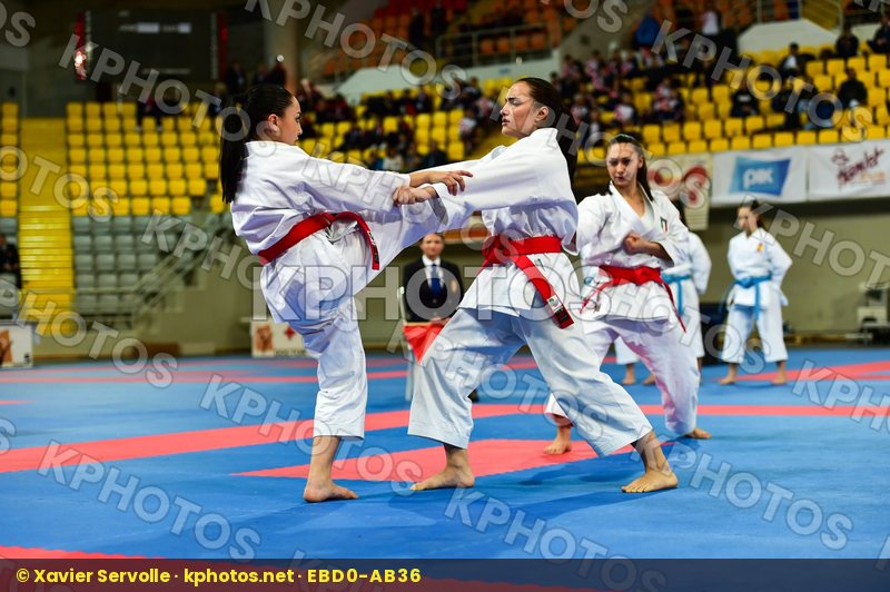 Cadets et Juniors Female Italy Kata Shureido team
