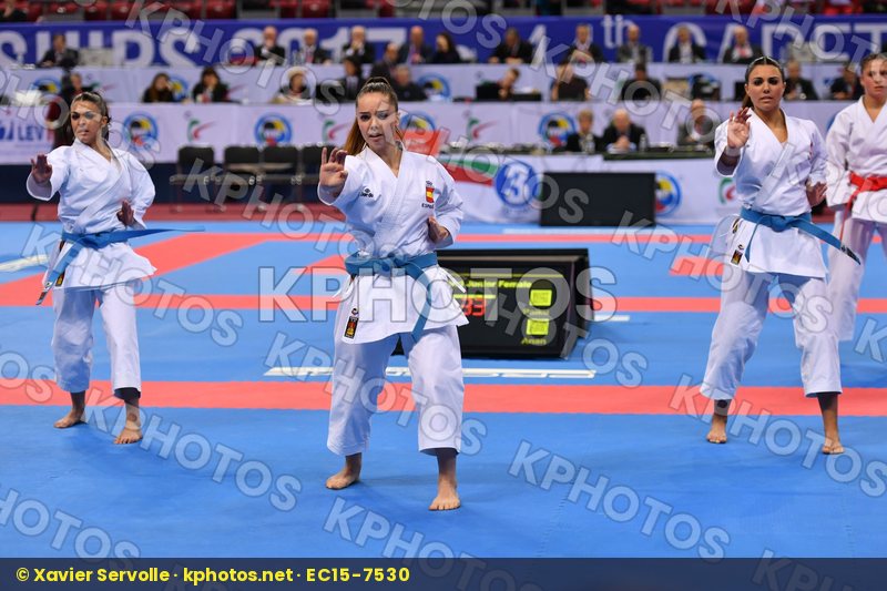 Anan Kata team cadet and junior female Spain Spain Spain