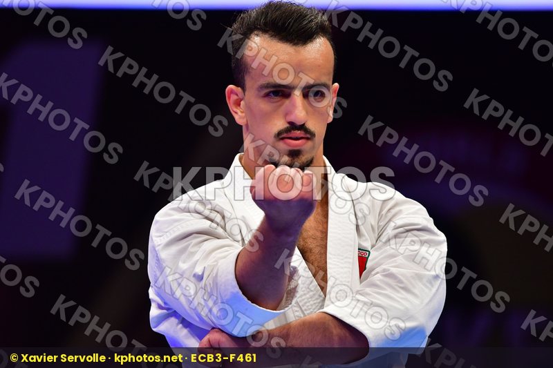 Elhanni Mohammed Goju shiho dai Male kata Morocco