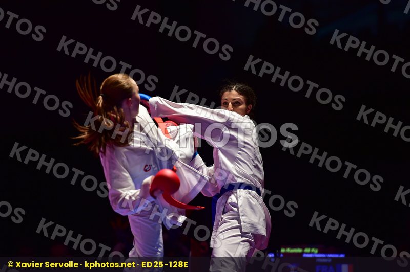 -68 kg France Gafurova Guzaliya Kazakhstan kumite Panetsidou Vas